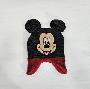 Disney Mickey Mouse Winter Hat Beanie Kids Size 2T - 5T